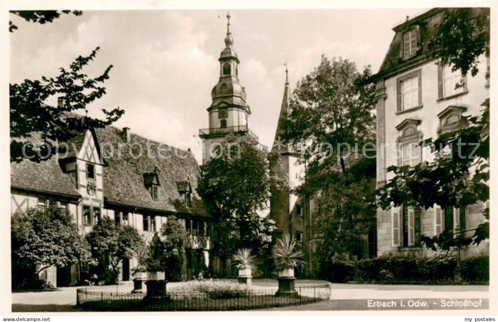Erbach Odenwald Schlosshof