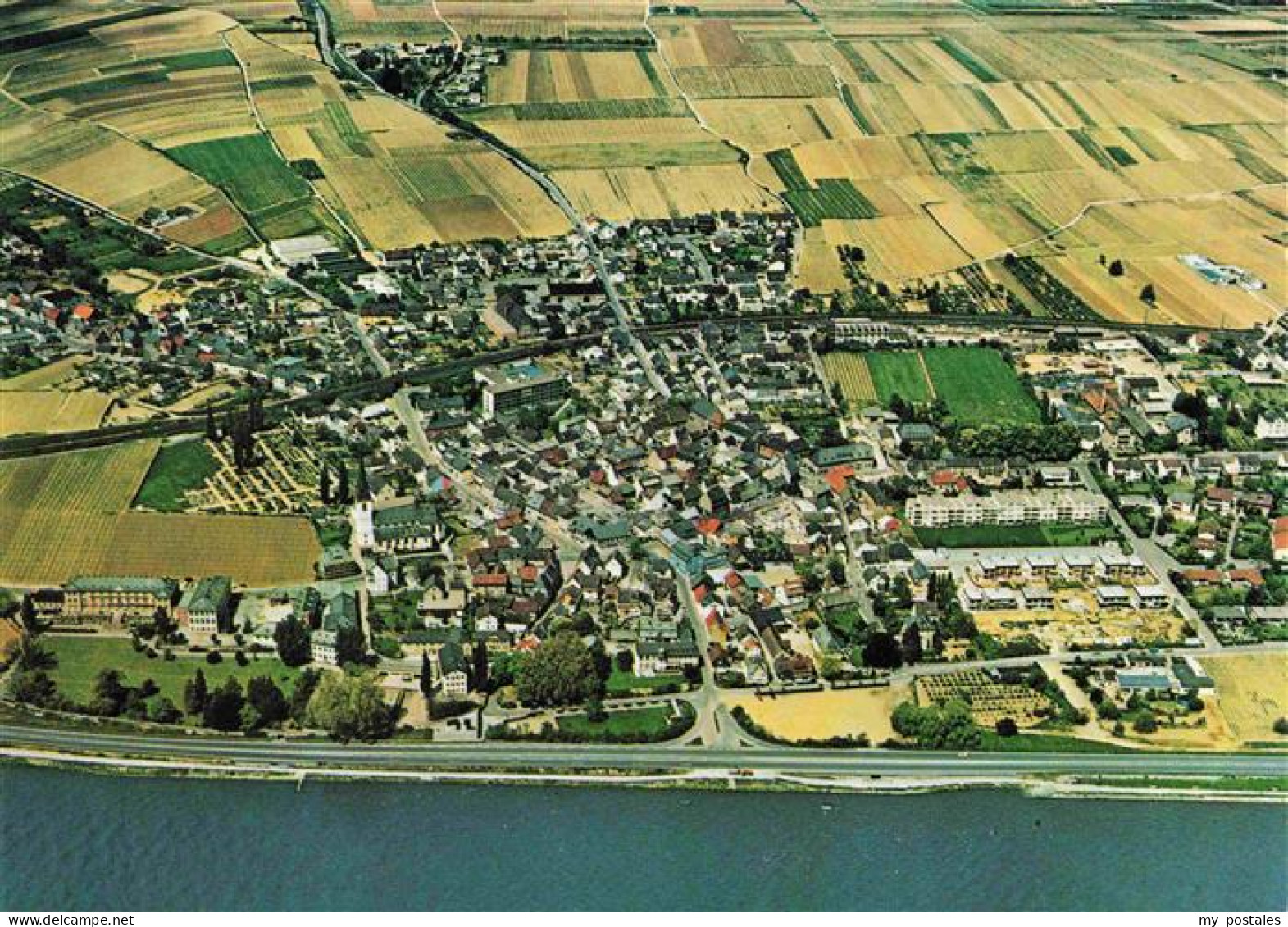 Erbach Rheingau Fliegeraufnahme