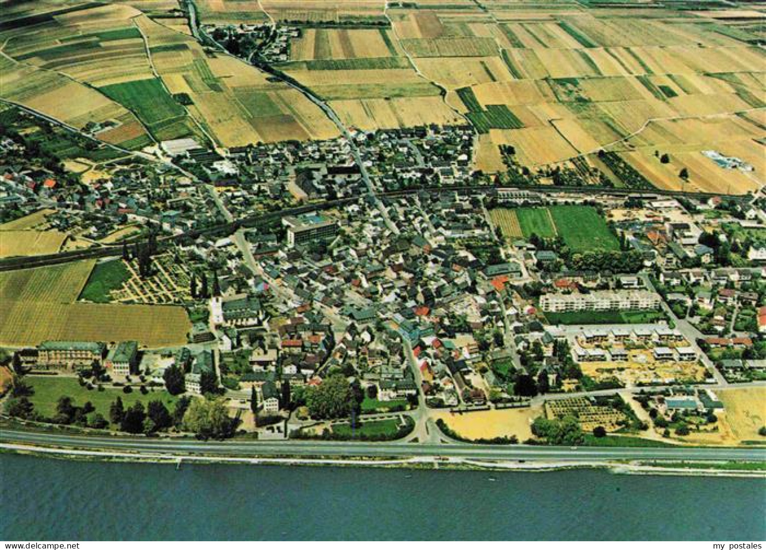 Erbach Rheingau Fliegeraufnahme