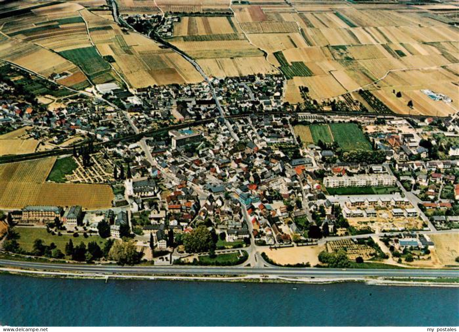 Erbach Rheingau Fliegeraufnahme