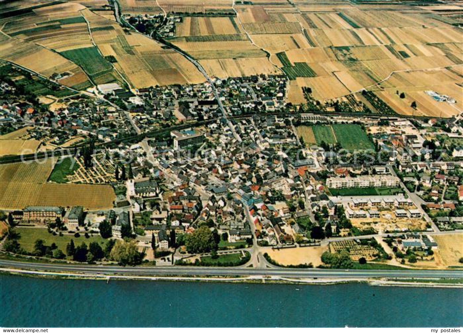 Erbach Rheingau Fliegeraufnahme