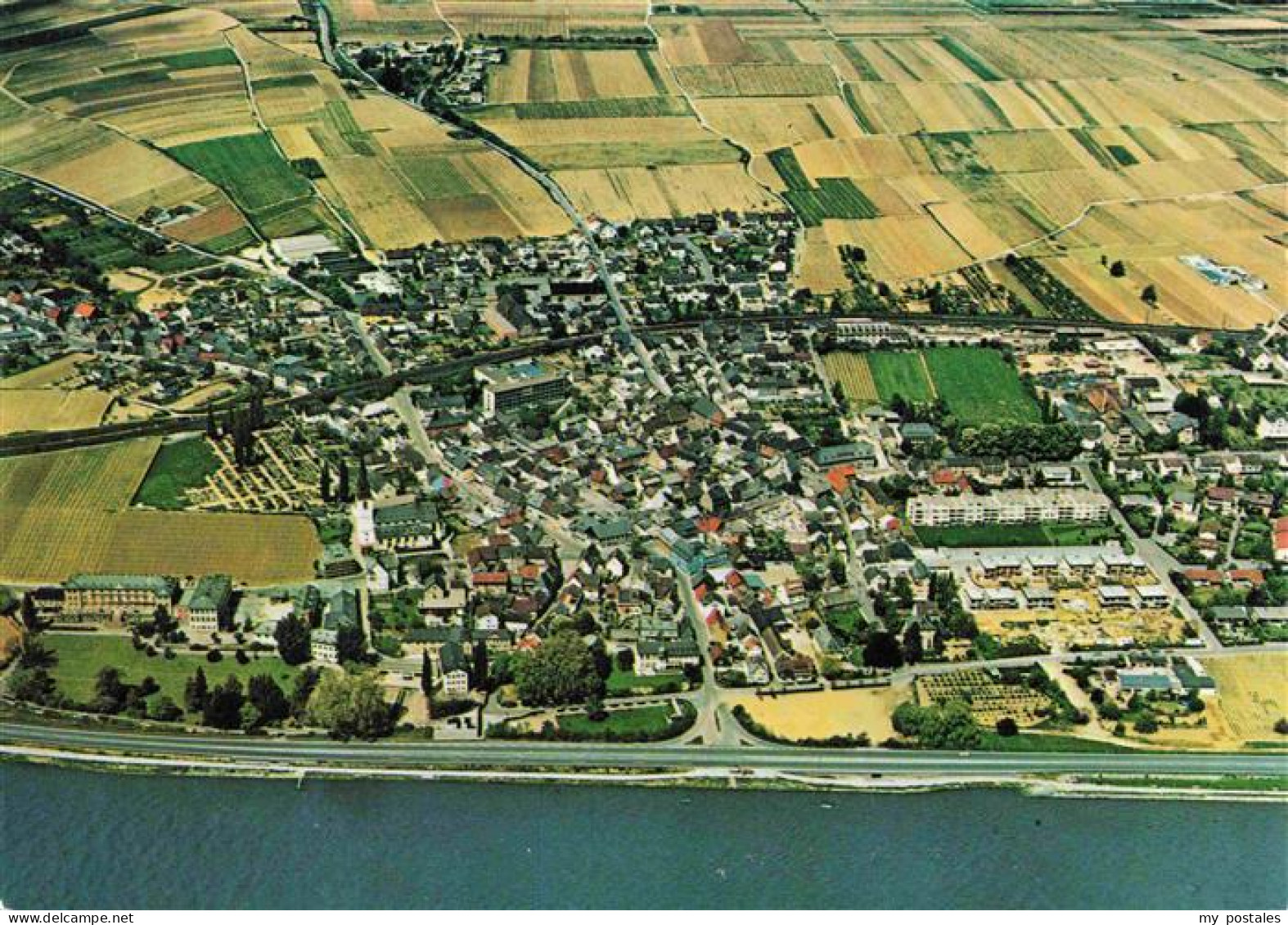 Erbach Rheingau Fliegeraufnahme
