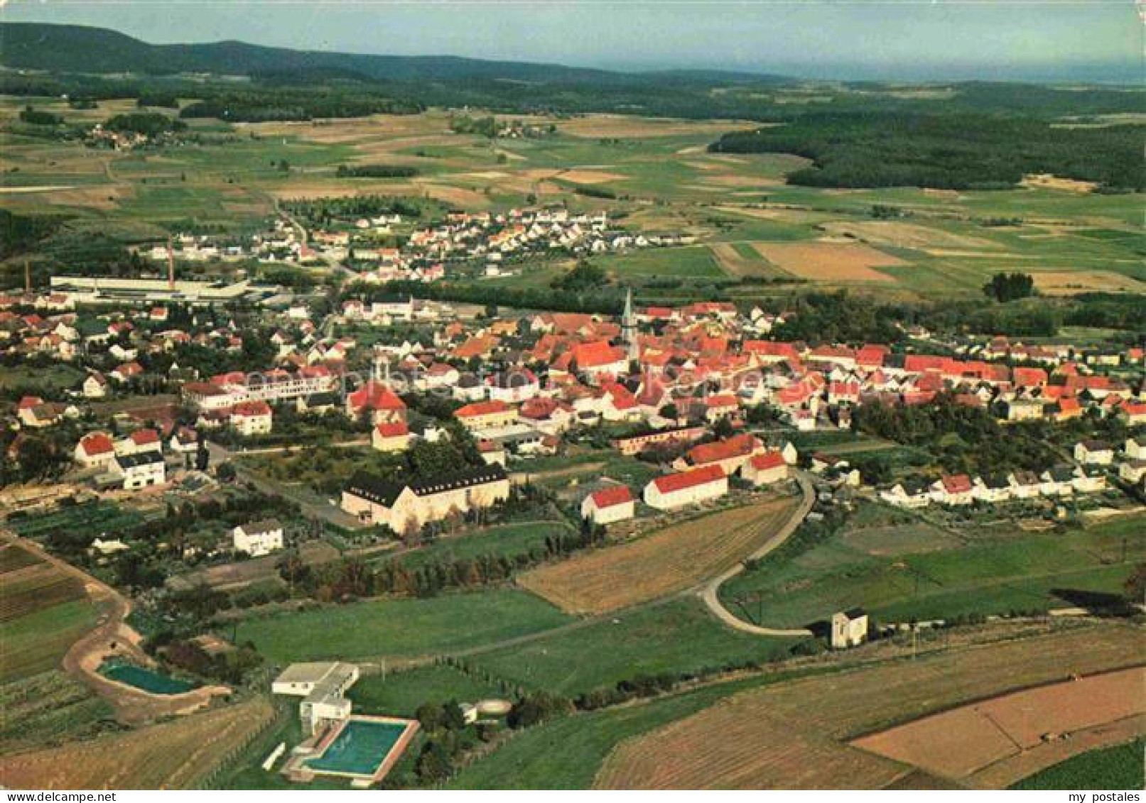 Erbendorf Tirschenreuth Bayern Fliegeraufnahme