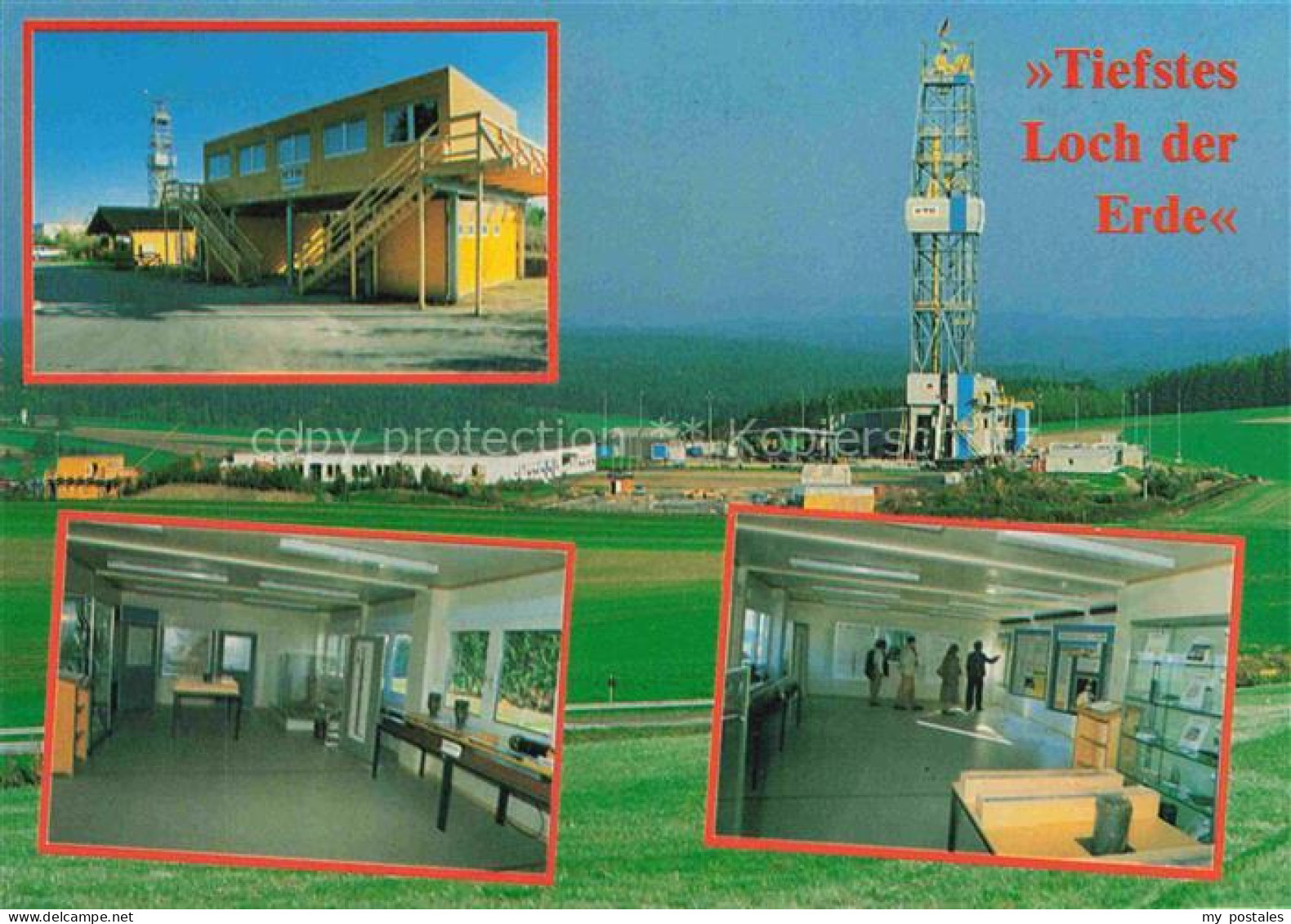 Erbendorf Tirschenreuth Bayern Tiefstes Loch der Erde zwischen Erbendorf und Win