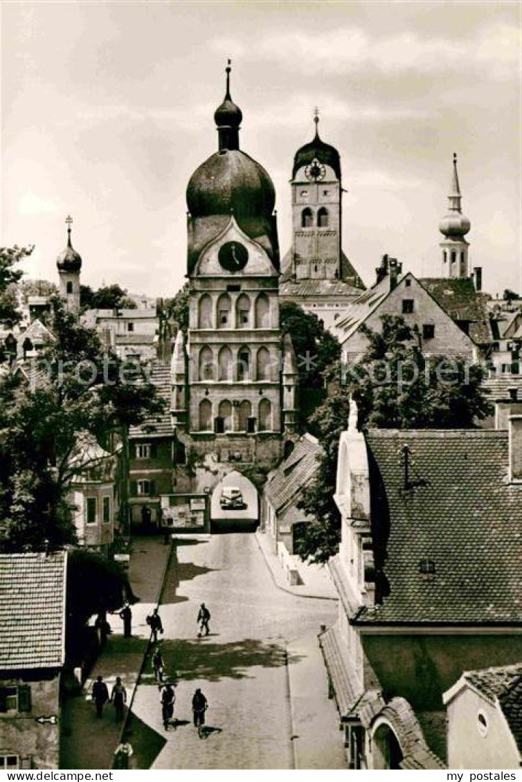 Erding Bayern Kirche Tor Panorama