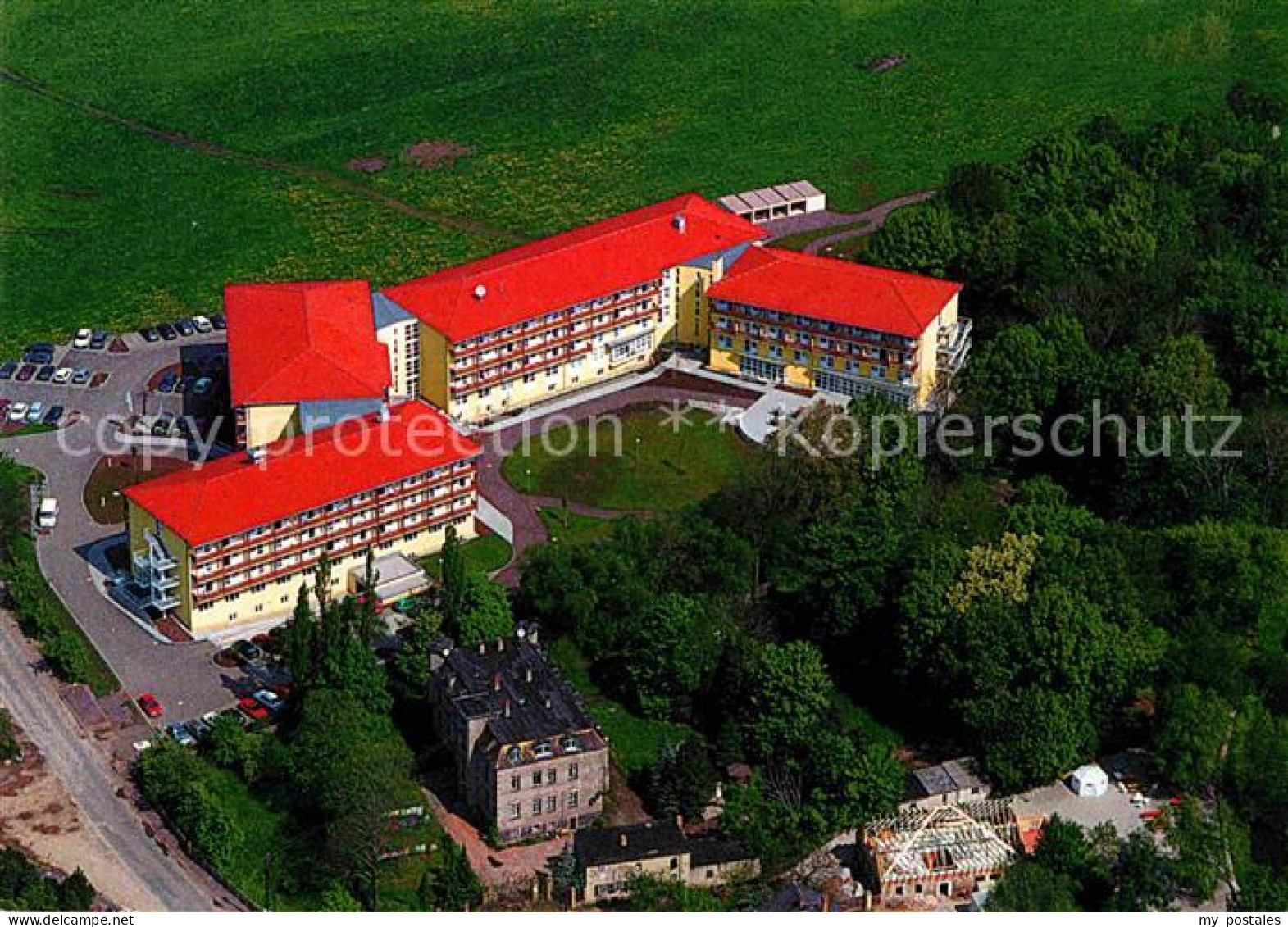 Erdmannshain Naunhof Sachsenklinik Fliegeraufnahme