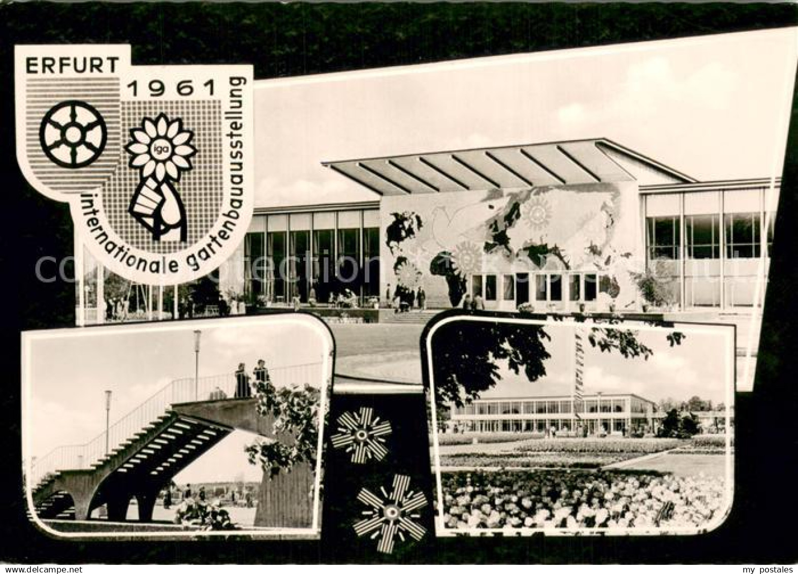Erfurt IGA Erfurt 1961 Teilansichten