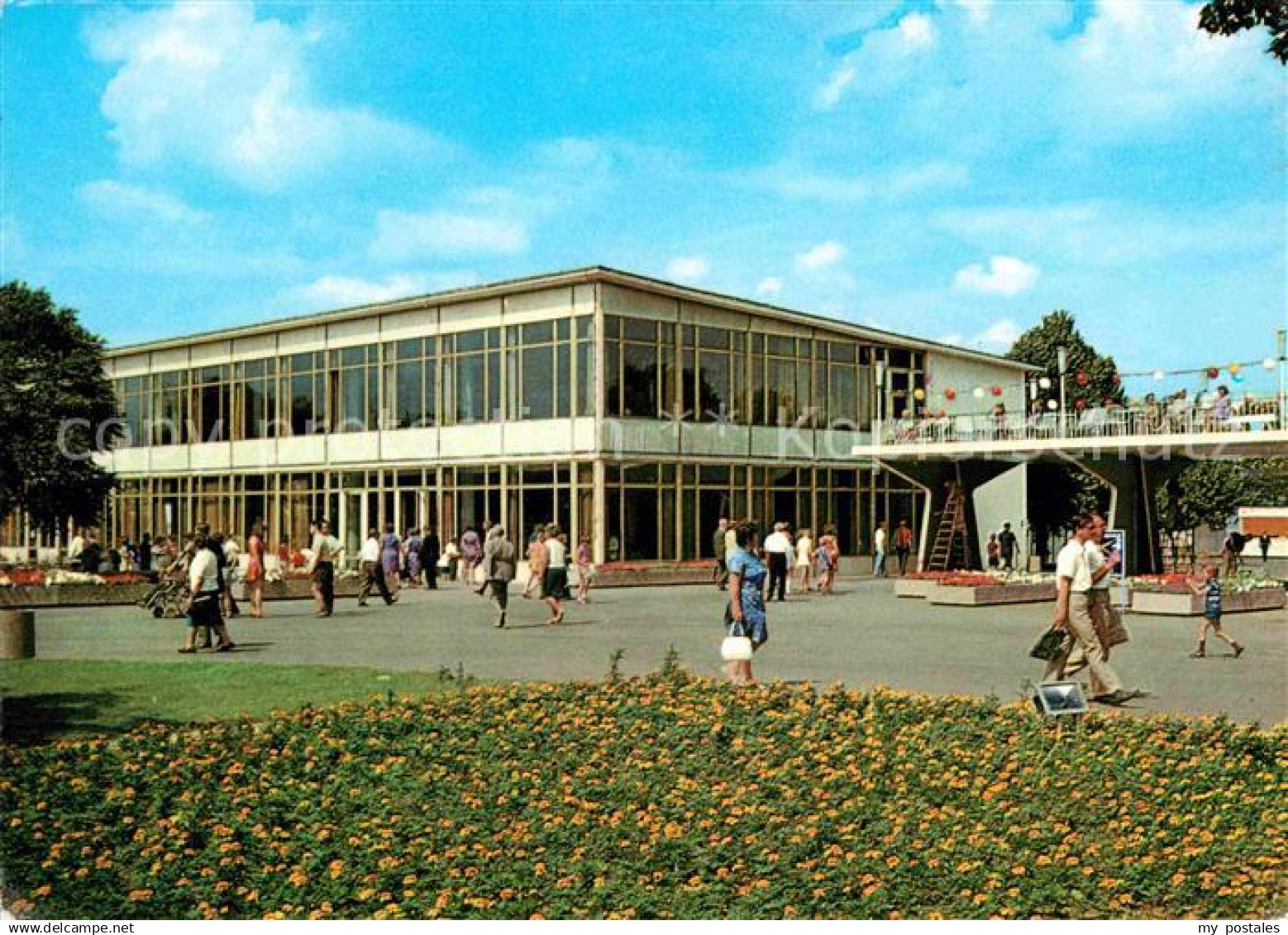 Erfurt IGA Erfurt Vor der Zentralgaststaette