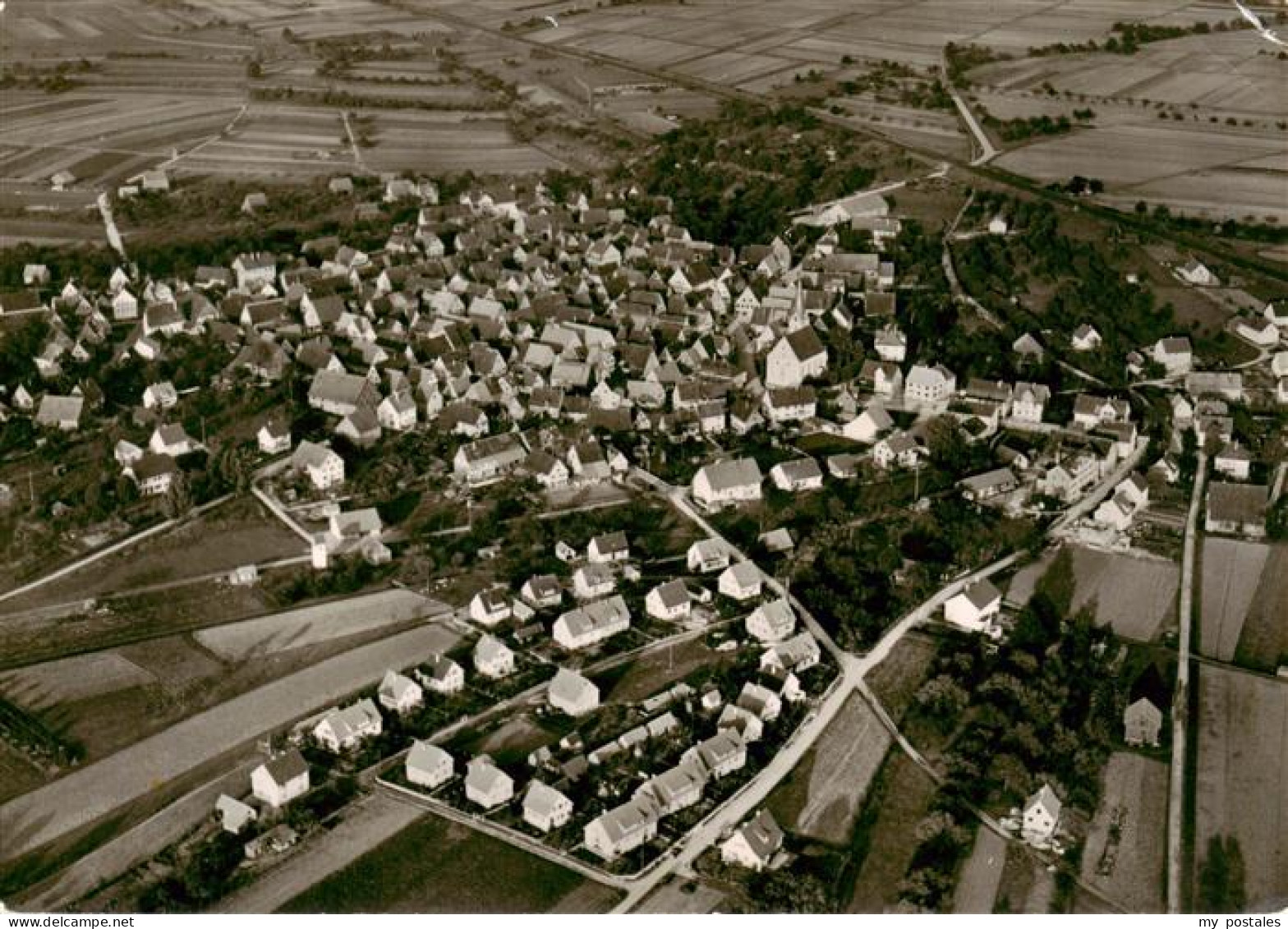 Ergenzingen Rottenburg Neckar Fliegeraufnahme