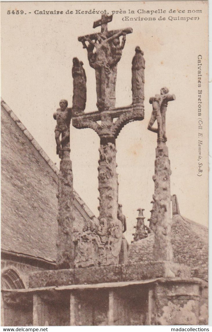 Ergué-Gabéric (29 - Finistère)  Calvaire de Kerdévot