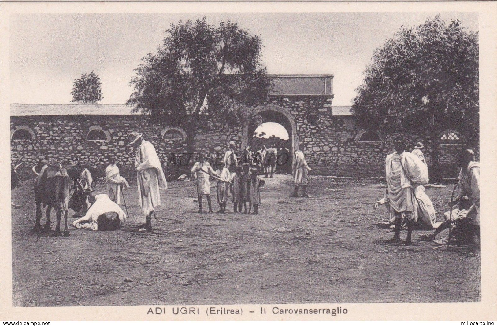 ERITREA - Adi Ugri - Caravanserraglio
