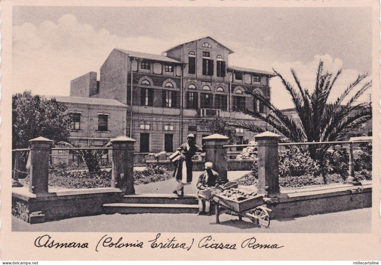 * ERITREA - Asmara - Piazza Roma
