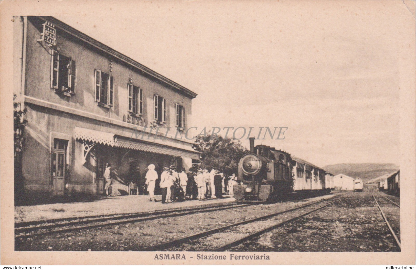 ERITREA - Asmara - Stazione Ferroviaria