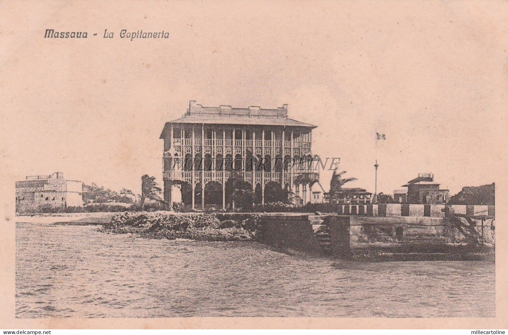 ERITREA - Massaua - La Capitaneria