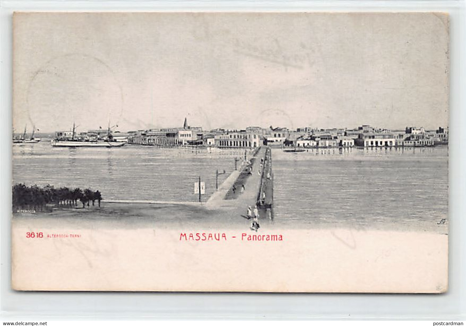 Eritrea - MASSAWA - Panorama - Publ. Alterocca (Terni, Italy) 3616