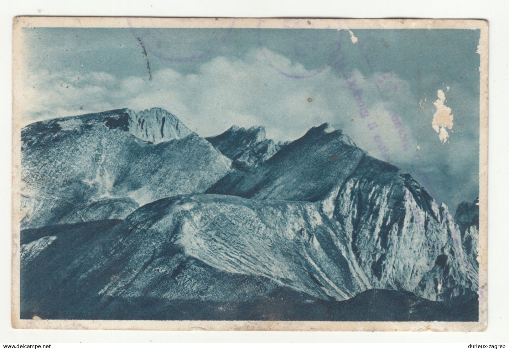 Eritrea old postcard posted 1935 Adi Cate -taxed b250520