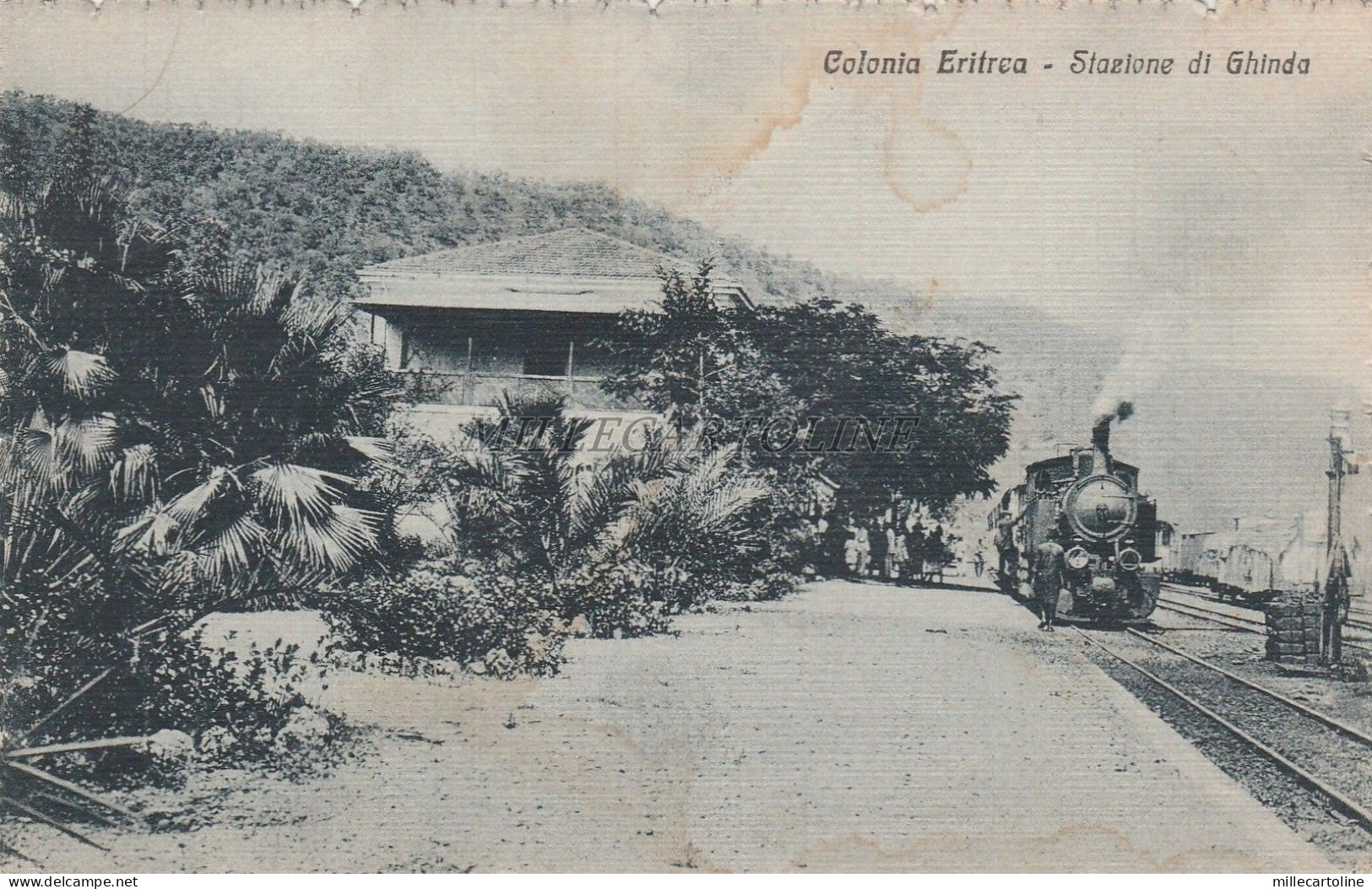 ERITREA - Stazione di Ghinda