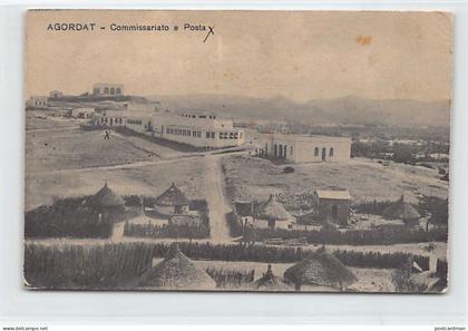 Eritrea - AGORDAT - Police station and Post-Office - Publ. unknown