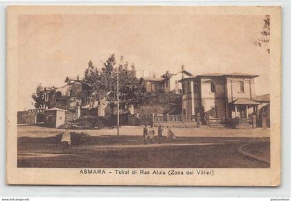 Eritrea - ASMARA - Tukul of Ras Alula (Villini area) - Publ. Scozzi Altilio