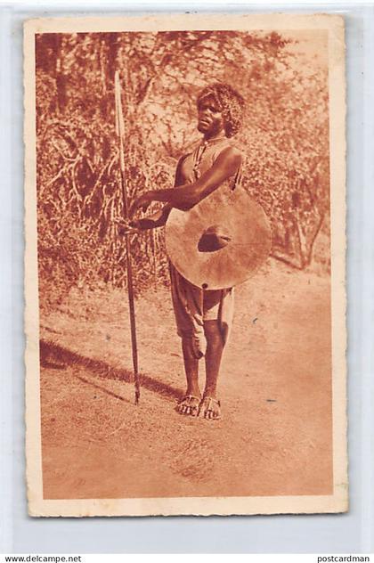 Eritrea - Kunama warrior - Publ. A. Baratti 27