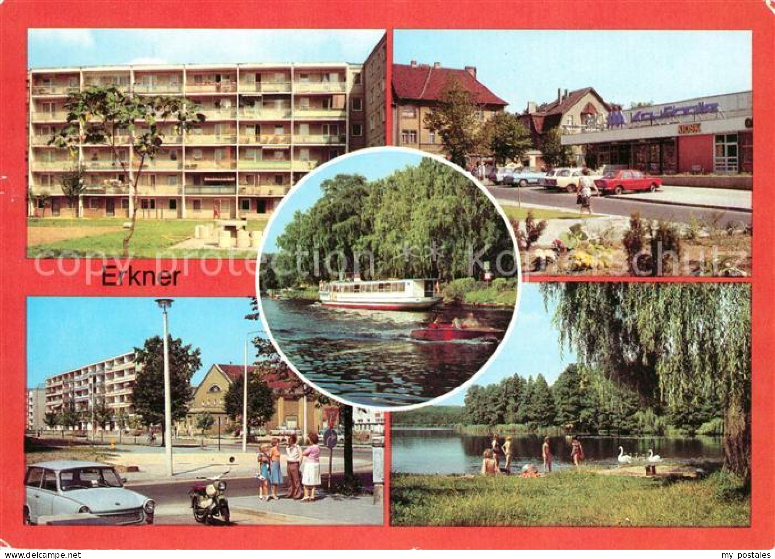 Erkner HO Kaufhalle Karl Marx Strasse