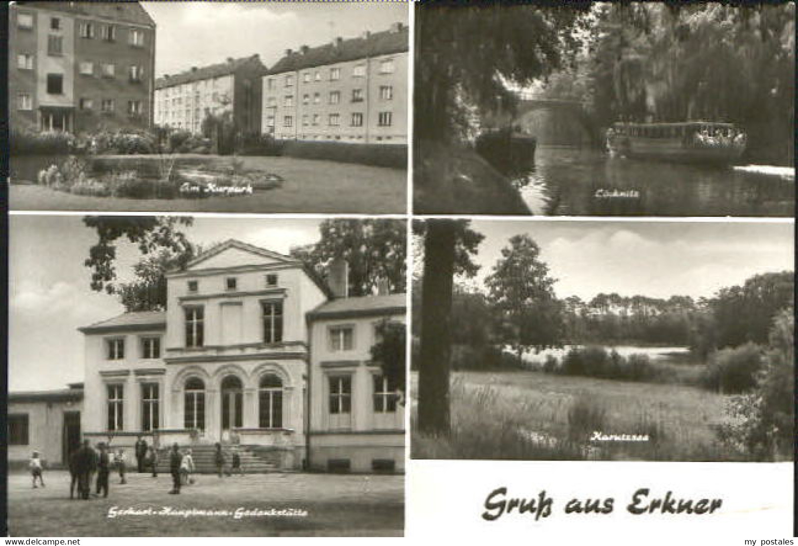 Erkner Park See Gedenkstaette