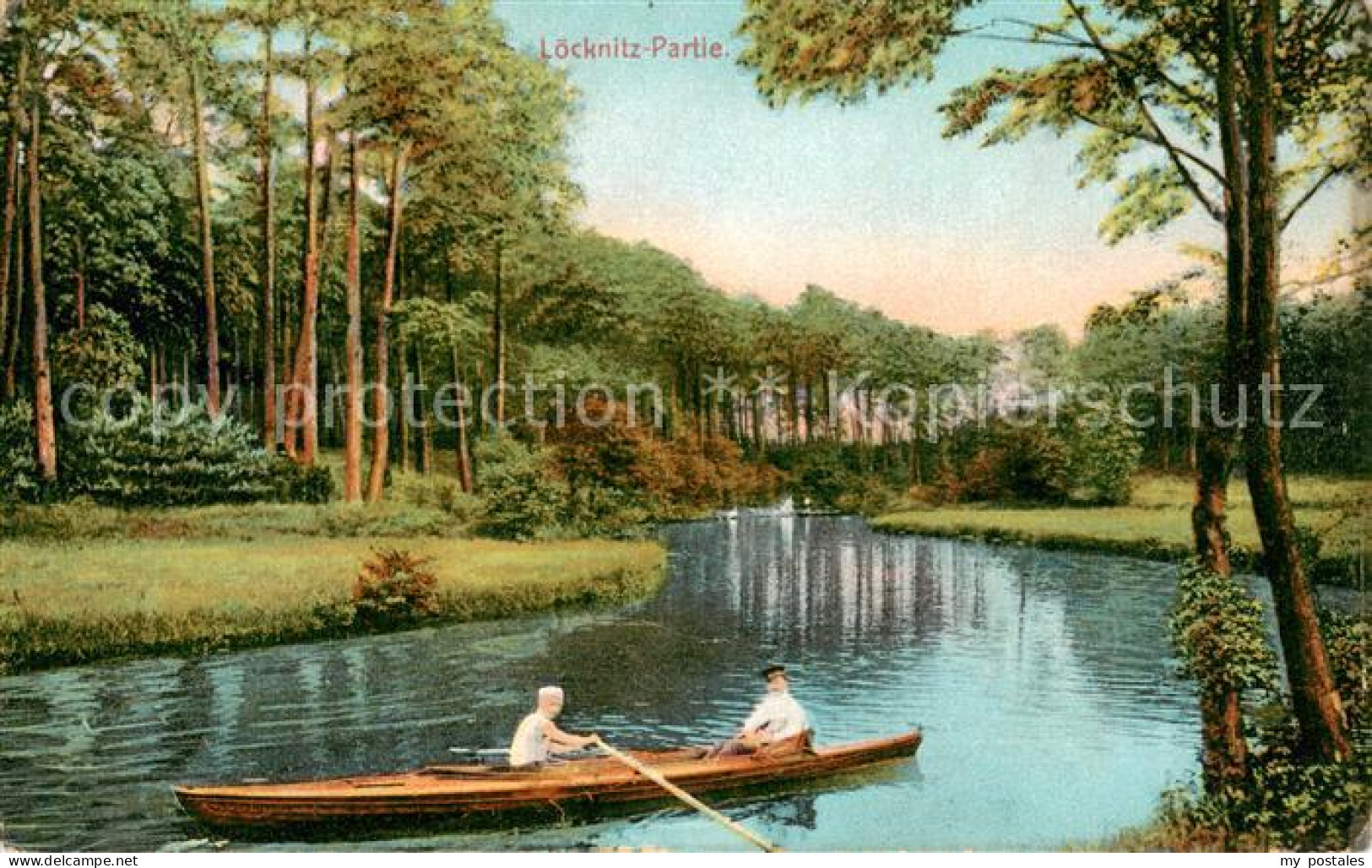 Erkner Partie an der Loecknitz