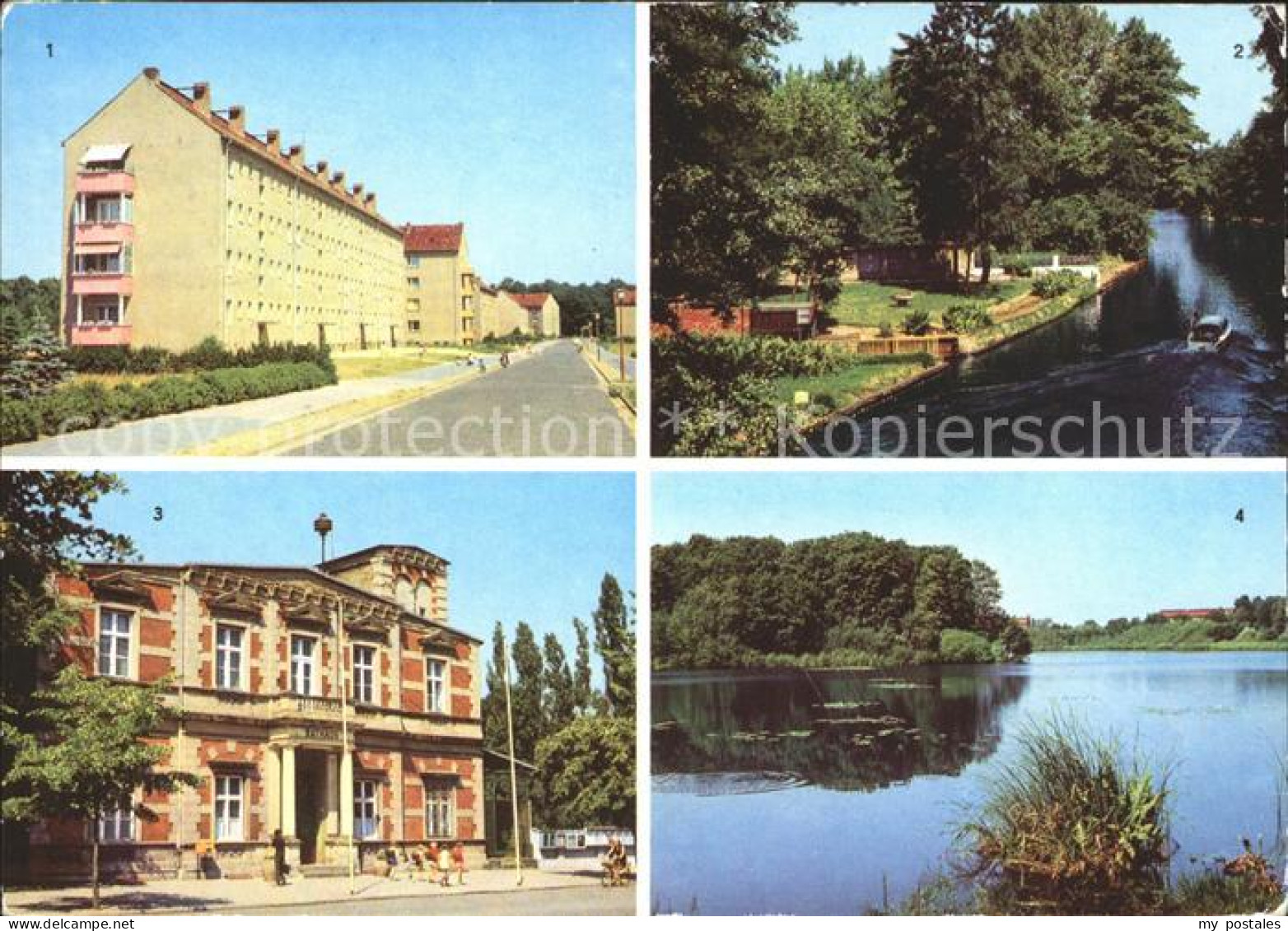 Erkner Rathaus Loecknitzidyll Karutzsee
