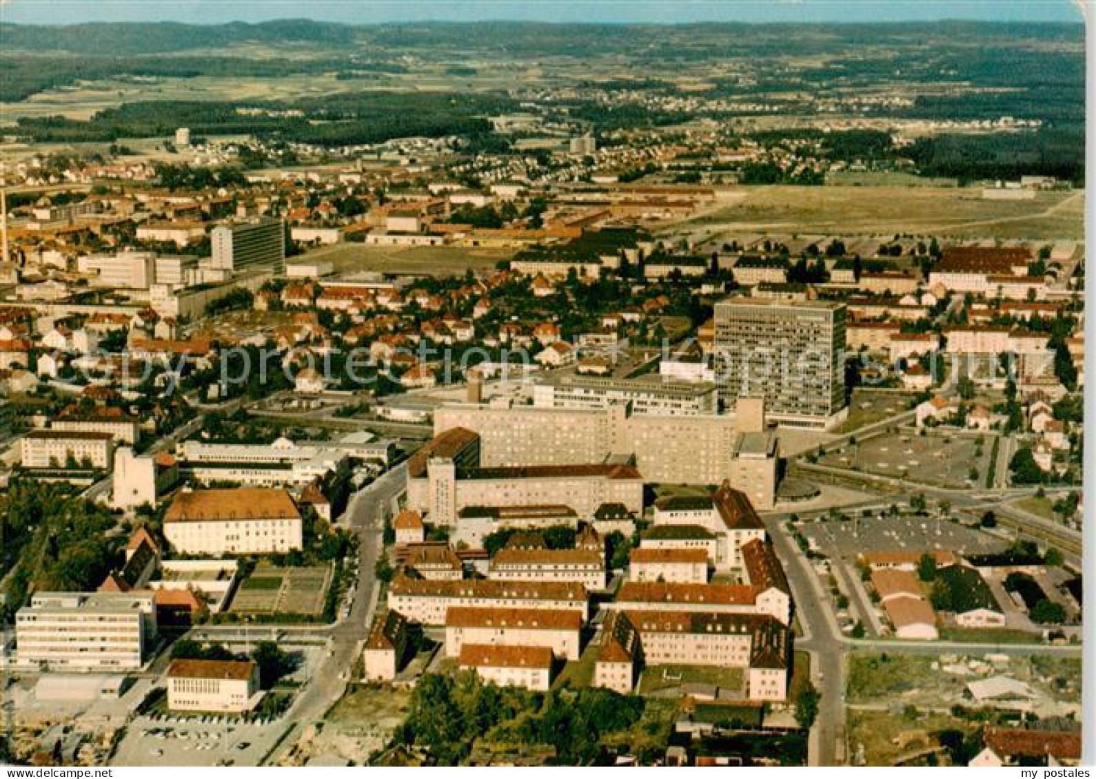 ERLANGEN Bayern Fliegeraufnahme