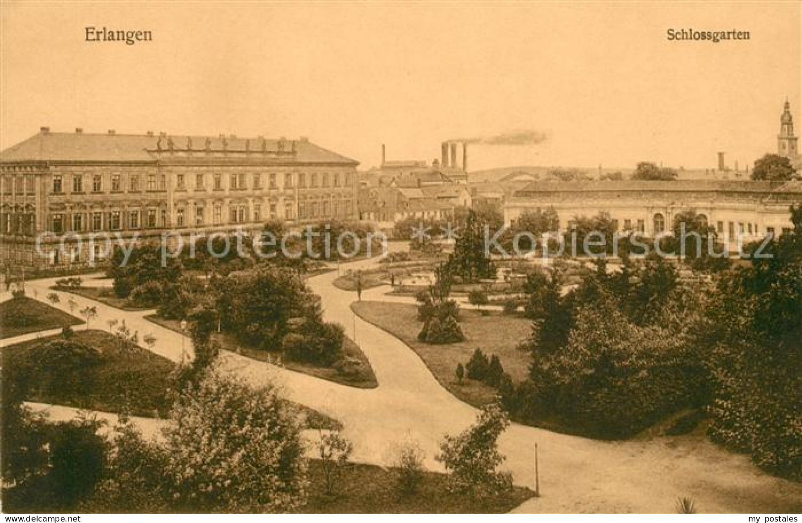ERLANGEN Bayern Schlossgarten