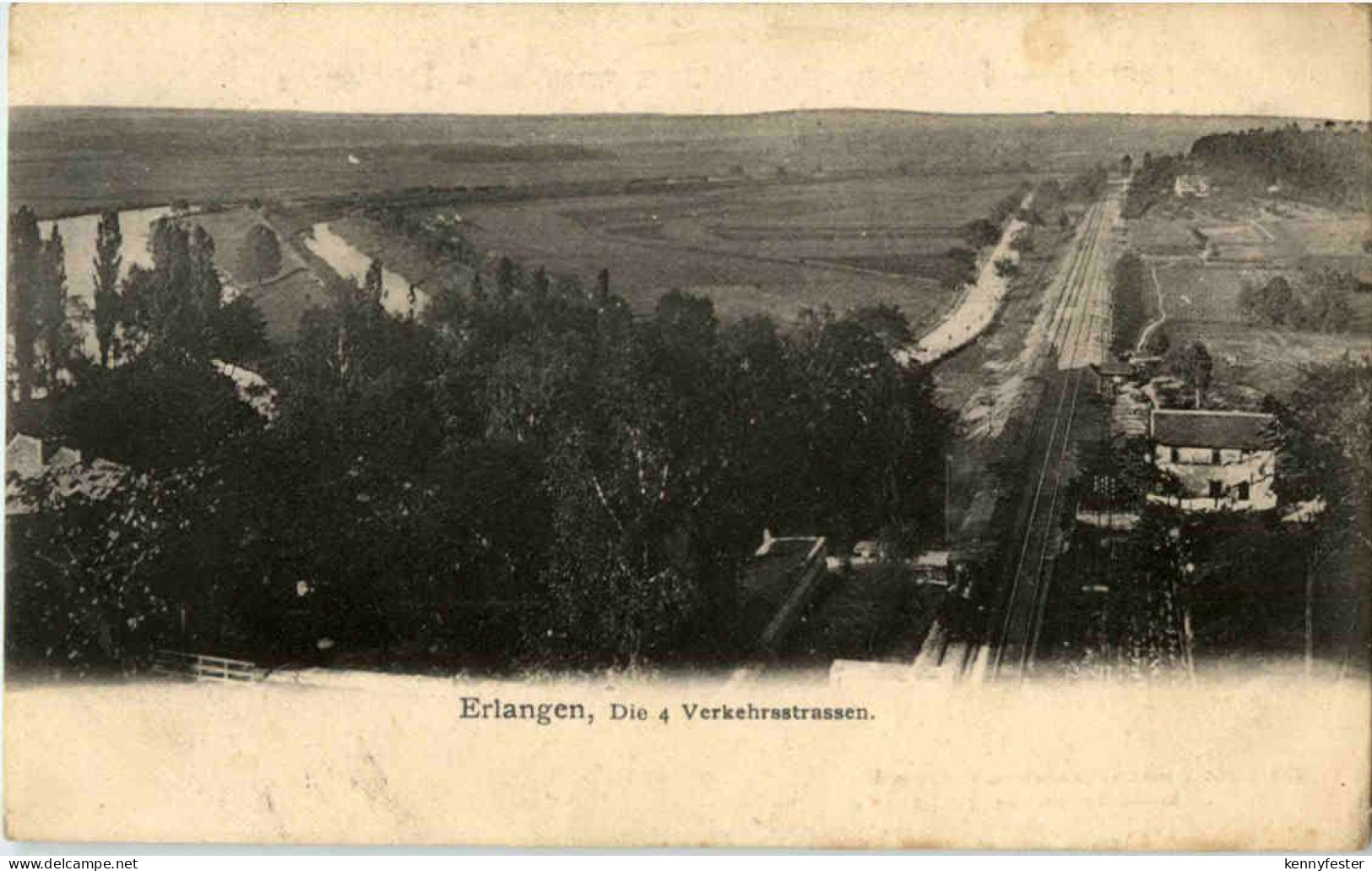Erlangen - Die 4 Verkehrsstrassen