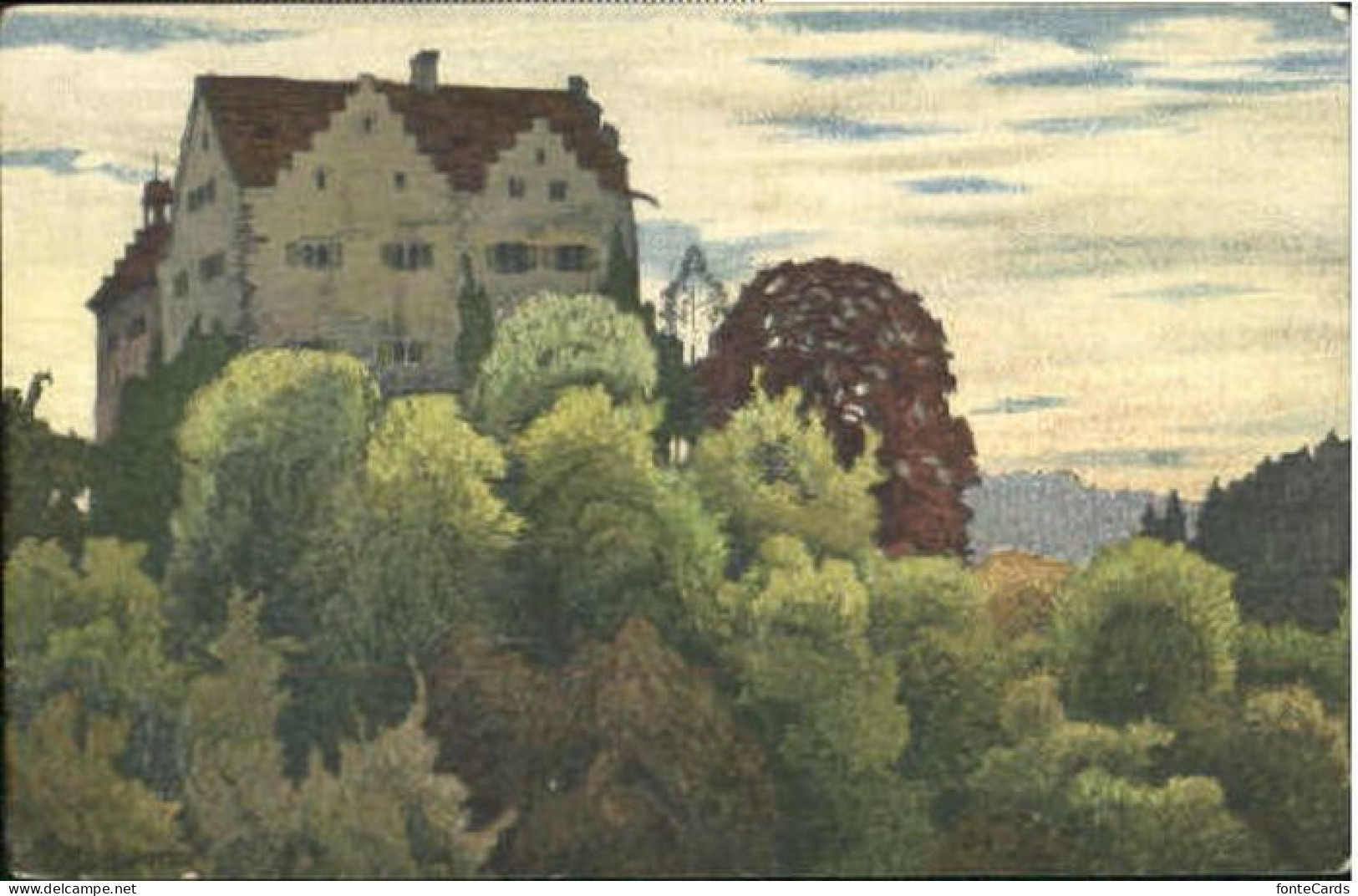 Ermatingen Schloss  Salenstein bei Ermatingen x 1932