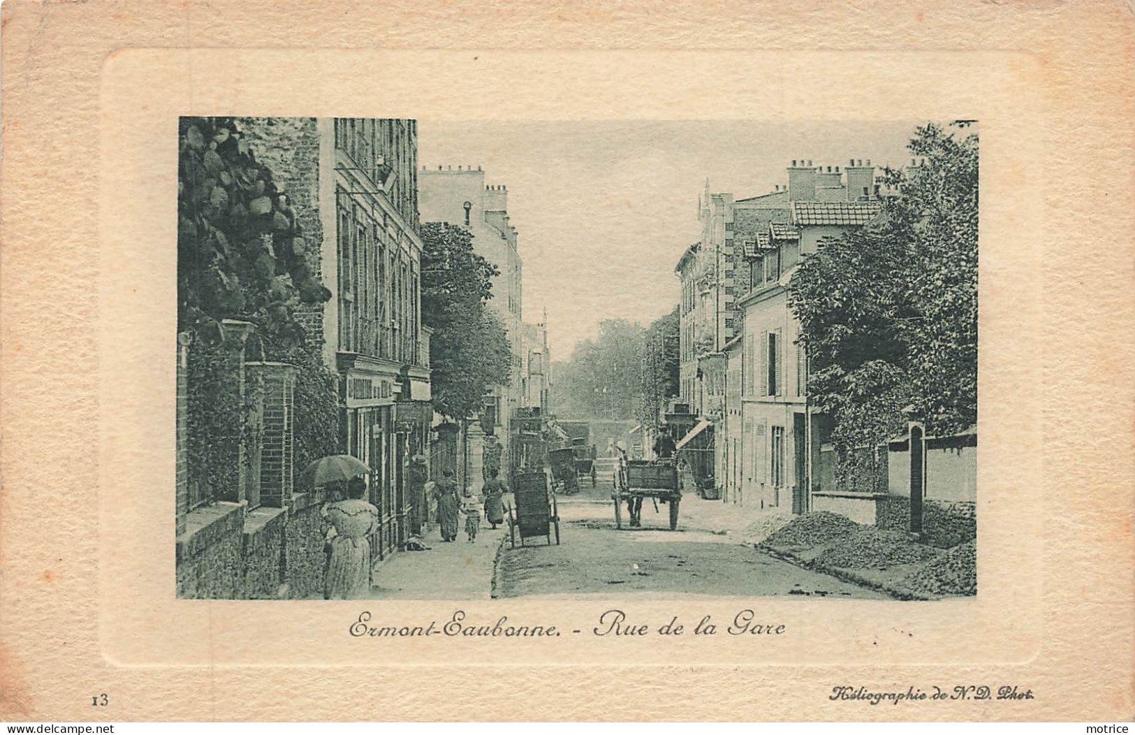 ERMONT EAUBONNE - rue de la gare