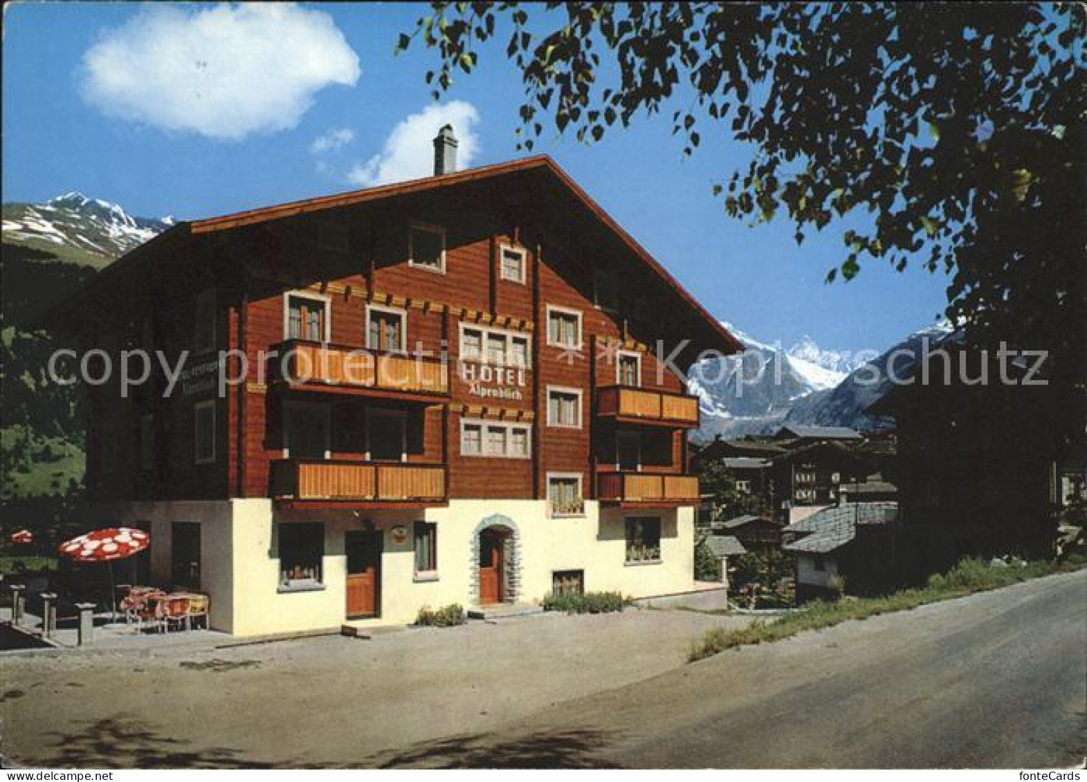 Ernen Hotel Restaurant Alpenblick