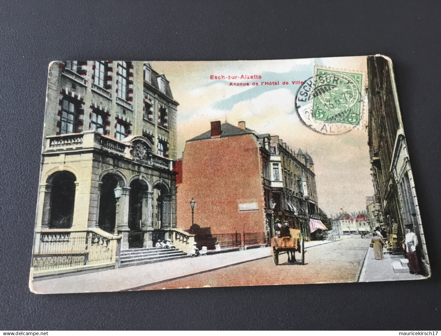 Esch Alzette 1913 avenue hotel de ville