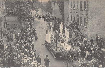 Luxembourg - ESCH SUR ALZETTE - Feierlichkelten vom 1.-3. September 1912 - Blumencorso - Ed. inconnu