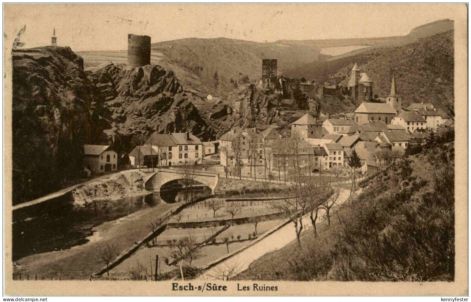 Esch s Sure - Les Ruines