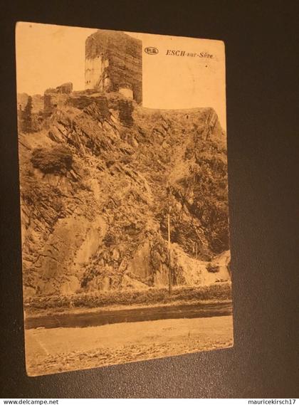 Luxembourg Luxemburg carte postale Esch-sur-Sure Esch-Sauer PIB