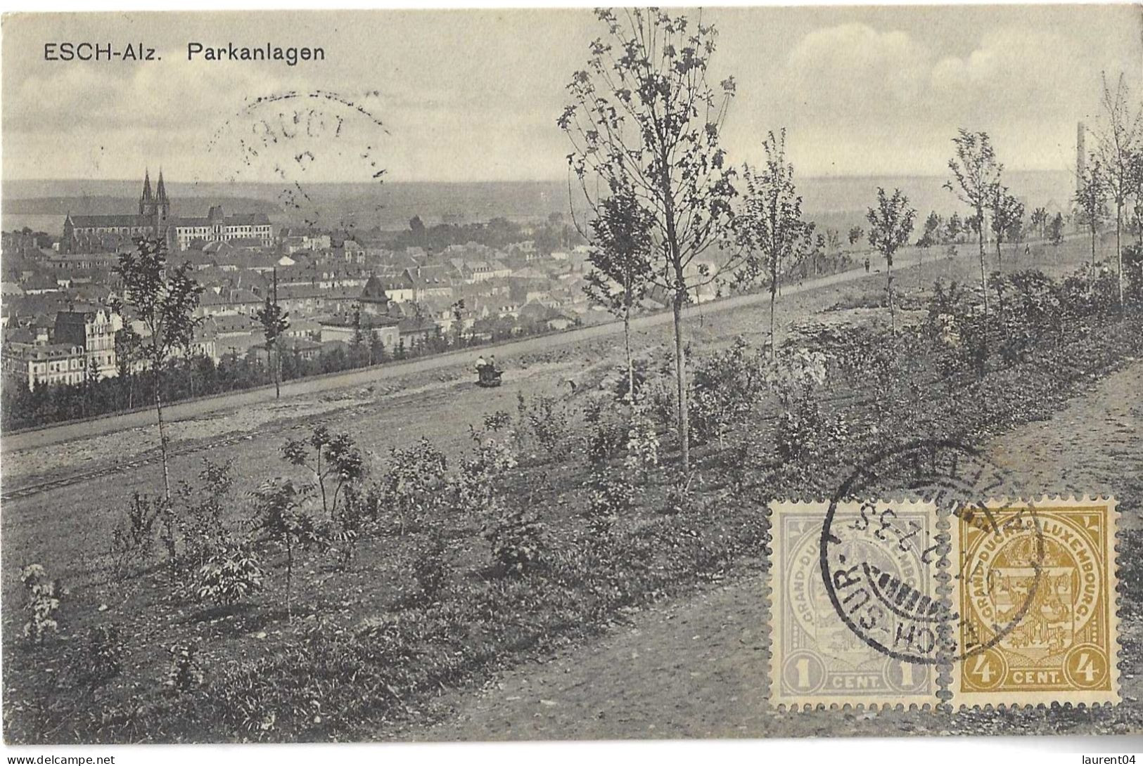 ESCH SUR ALZETTE.  PARKANLAGEN..