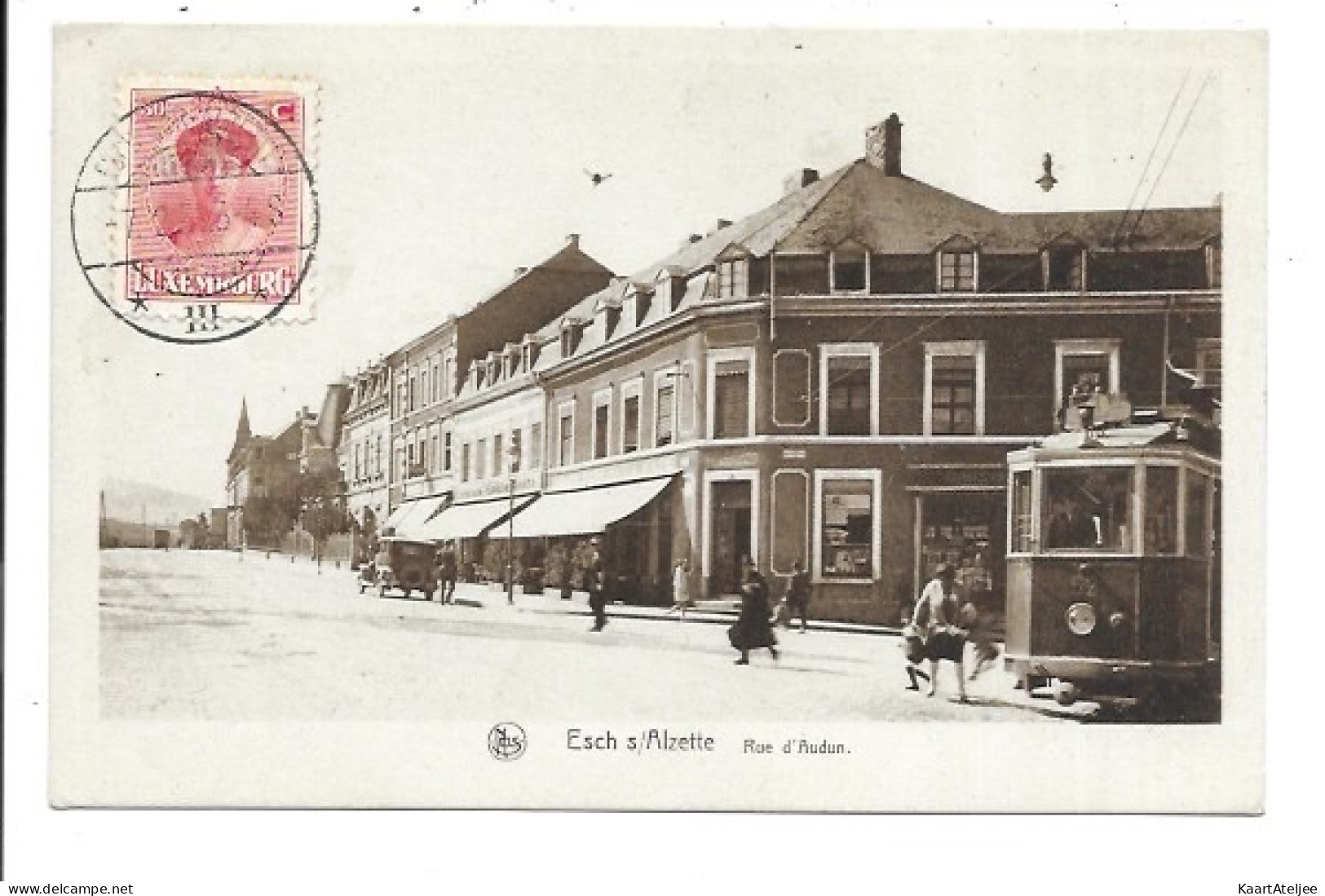 Esch-sur-Alzette Rue d'Audun - Tram !!!!