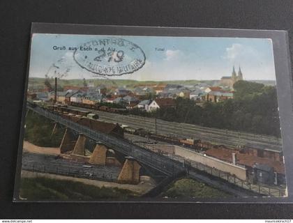 Luxembourg Esch Alzette 1919 avec censure