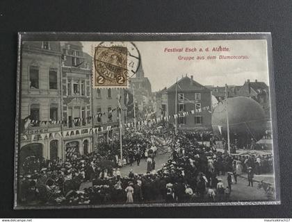 Luxembourg Esch Alzette festival ballon 1906