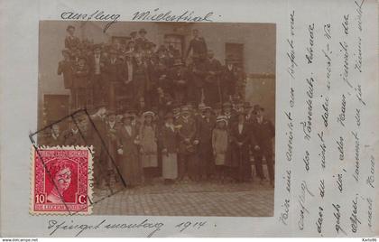 rodange ( cachet ambulance 1914 ) * carte photo luxembourg * esch sur alzette
