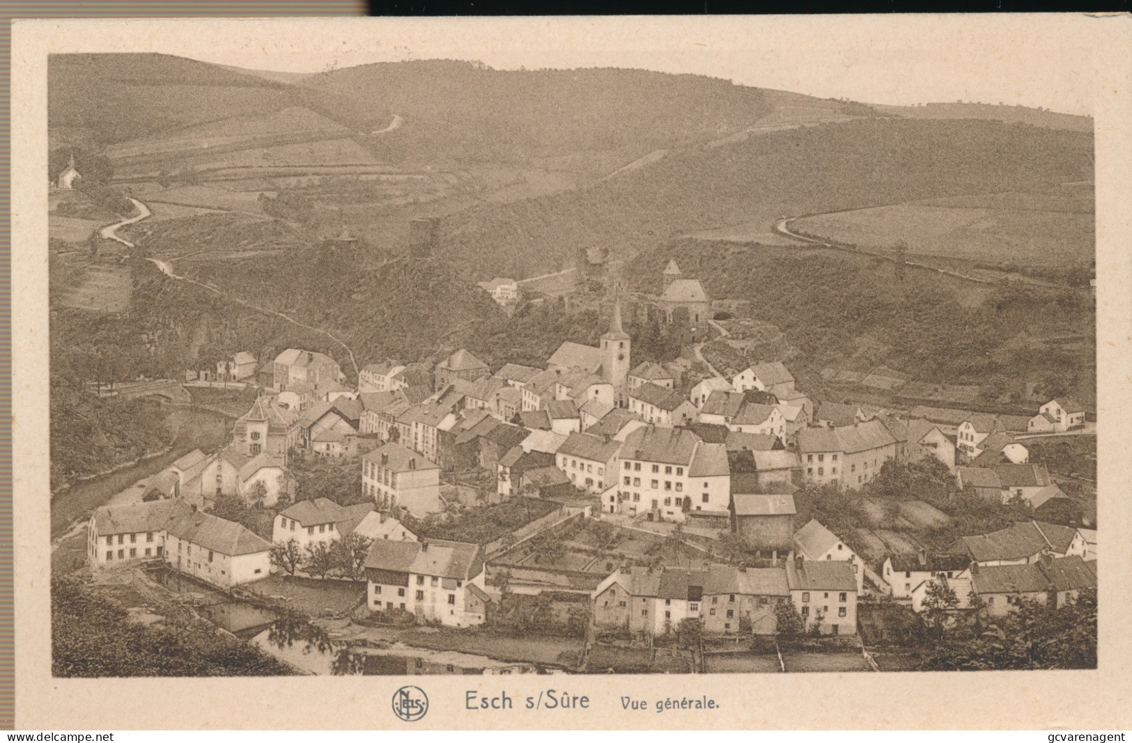 ESCH SUR SURE.   VUE GENERALE