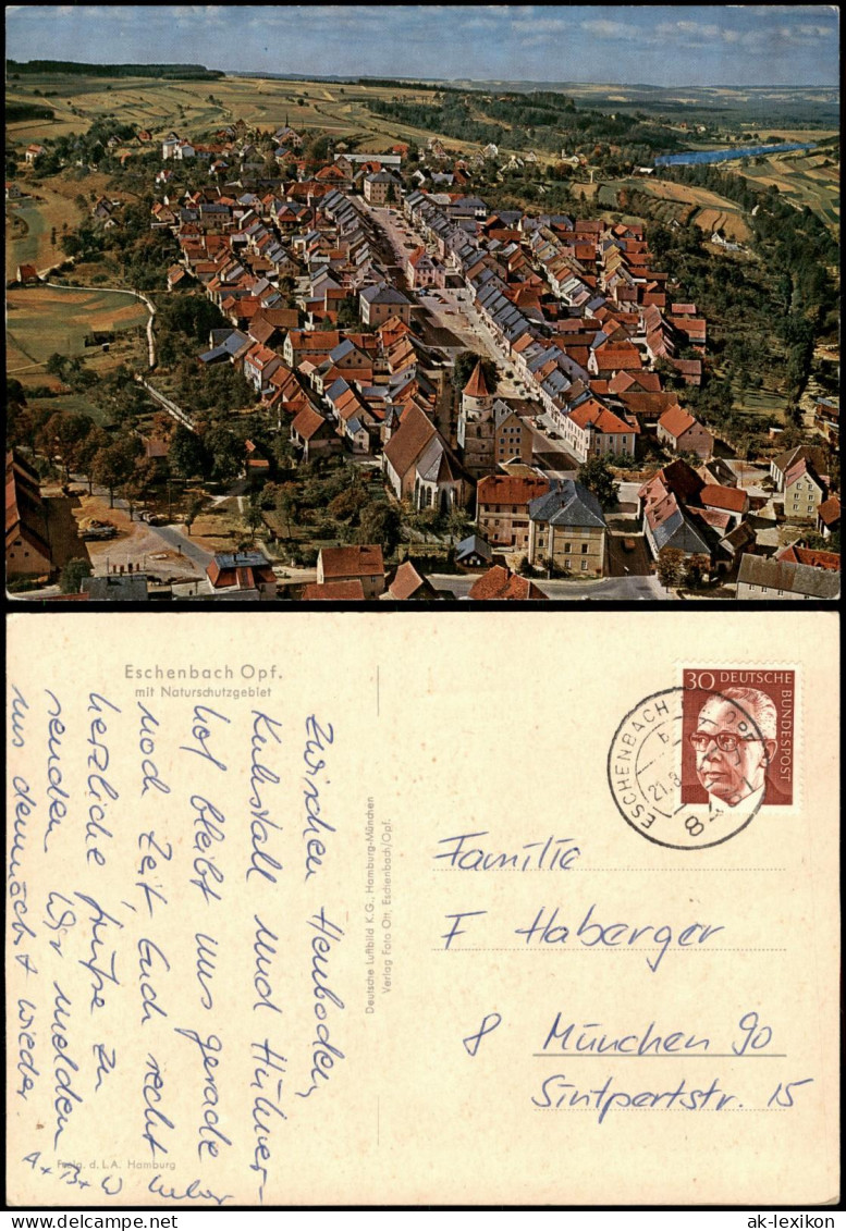 Eschenbach-Pommelsbrunn Luftbild Luftaufnahme Eschenbach Naturschutzgebiet 1972
