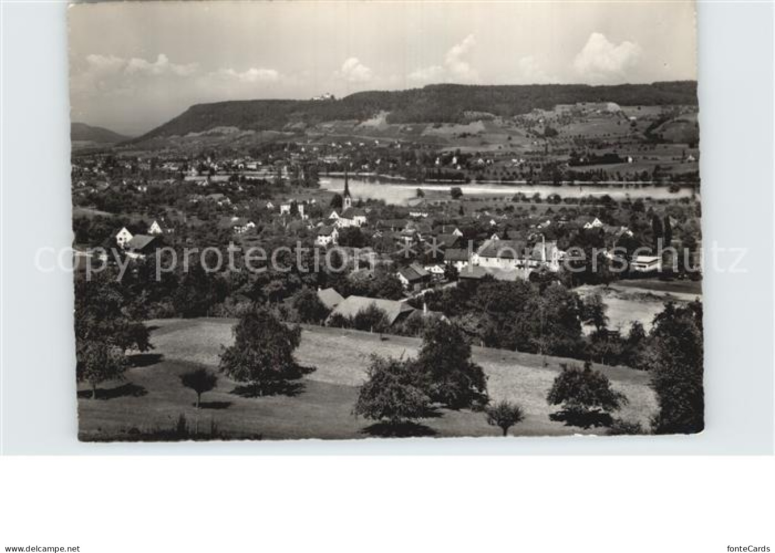 Eschenz mit Stein Rhein Schloss-Hohenklingen