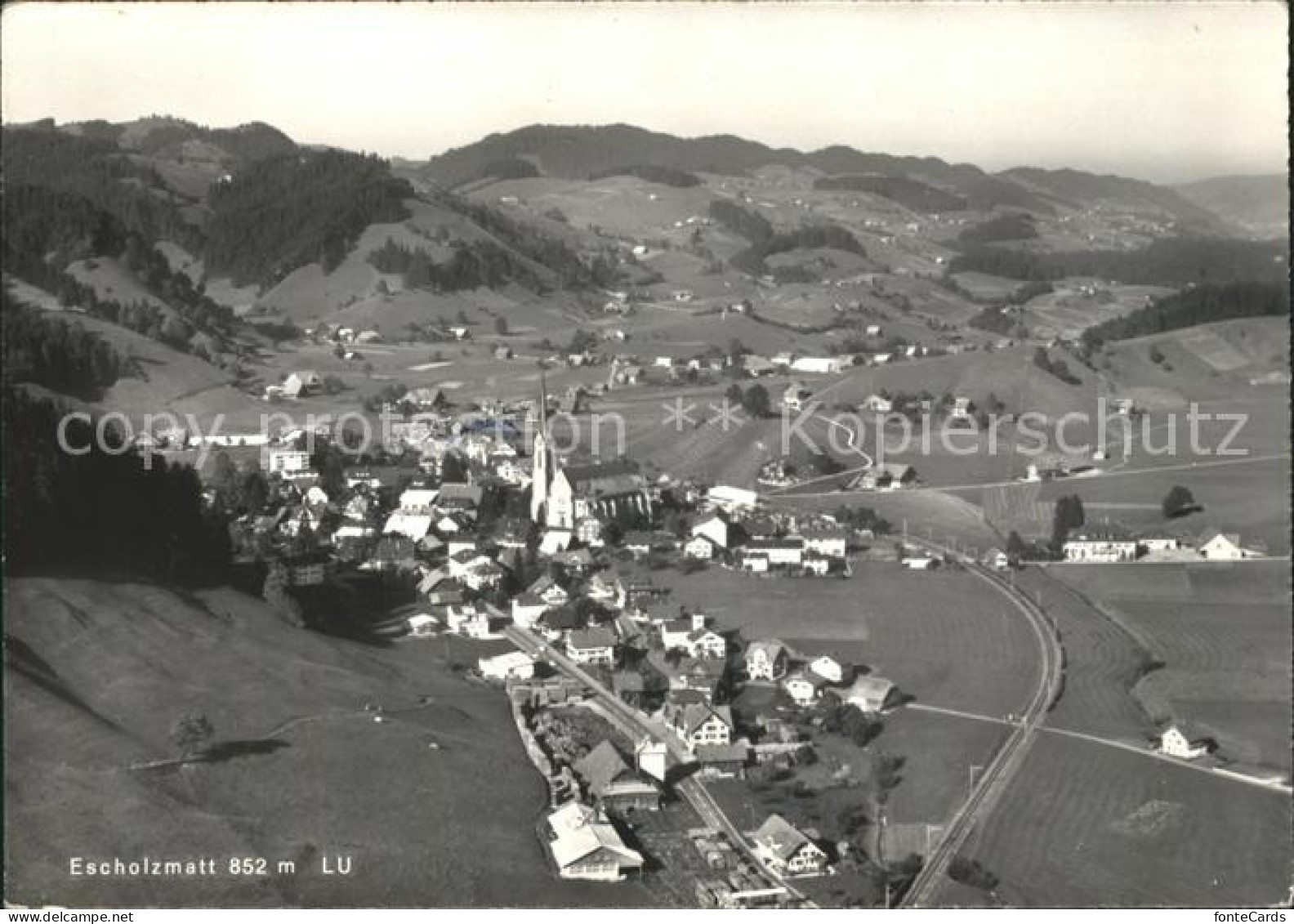 Escholzmatt Fliegeraufnahme