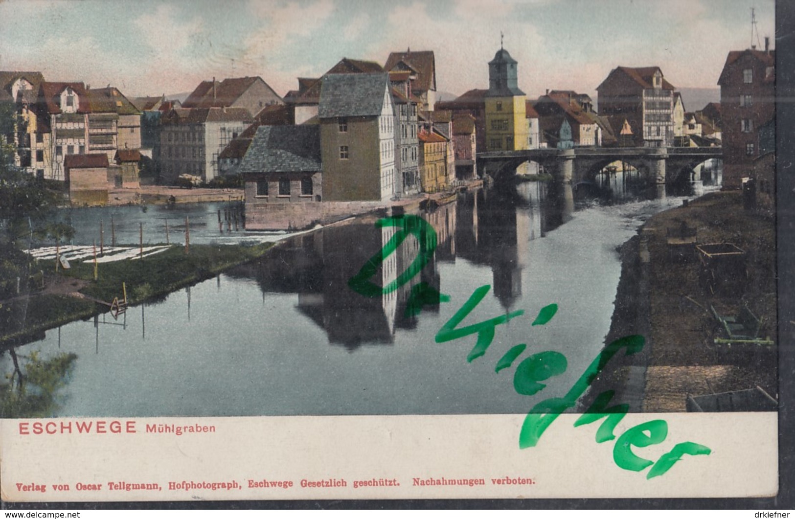 ESCHWEGE, Mühlgraben um 1905