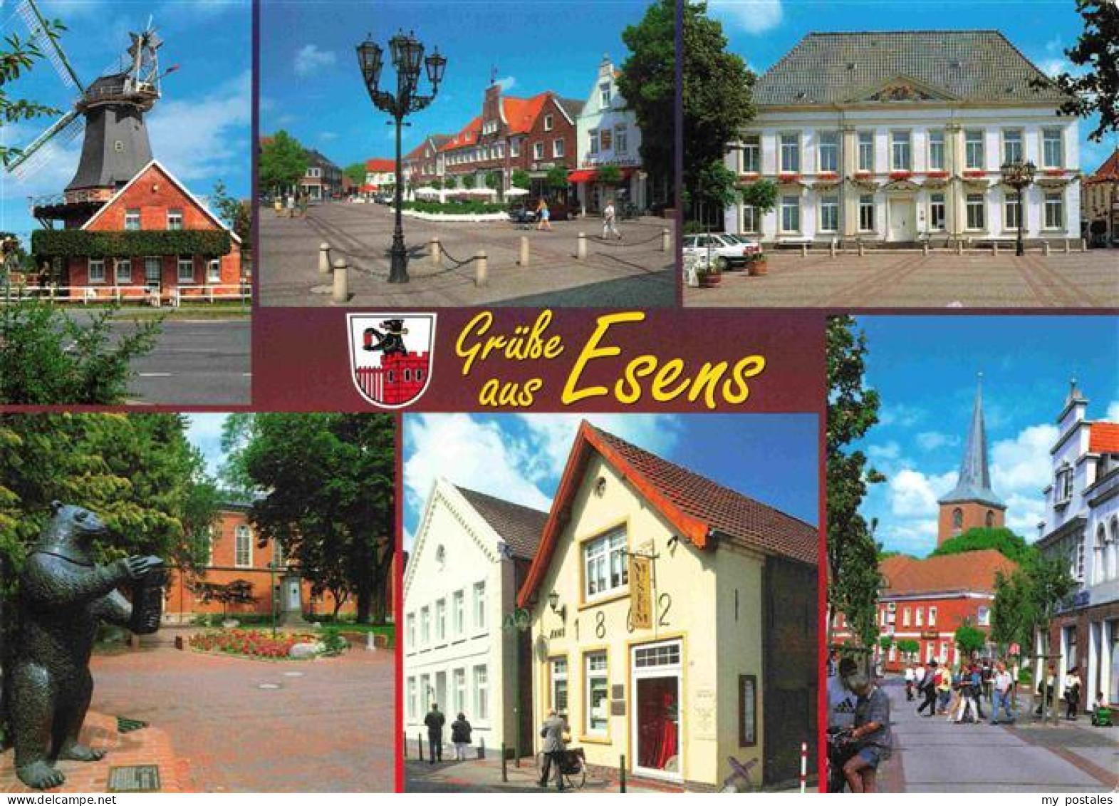 Esens Haus Helena Windmuehle Ortspartien