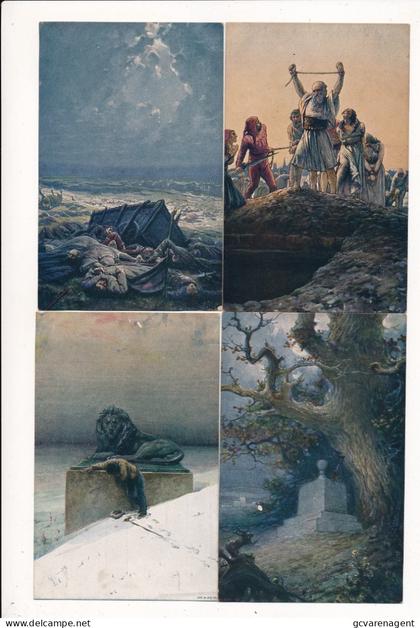 4 CARTES  SLOVAKIJE        2 SCANS